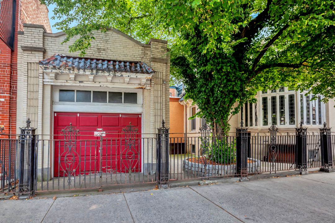 Pre War Prospect Park Brooklyn Townhouse Garage