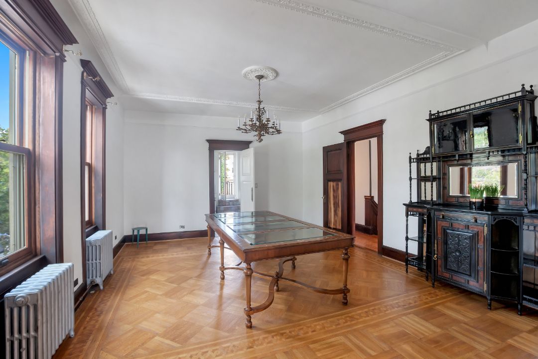 Pre War Prospect Park Brooklyn Townhouse Dining Room