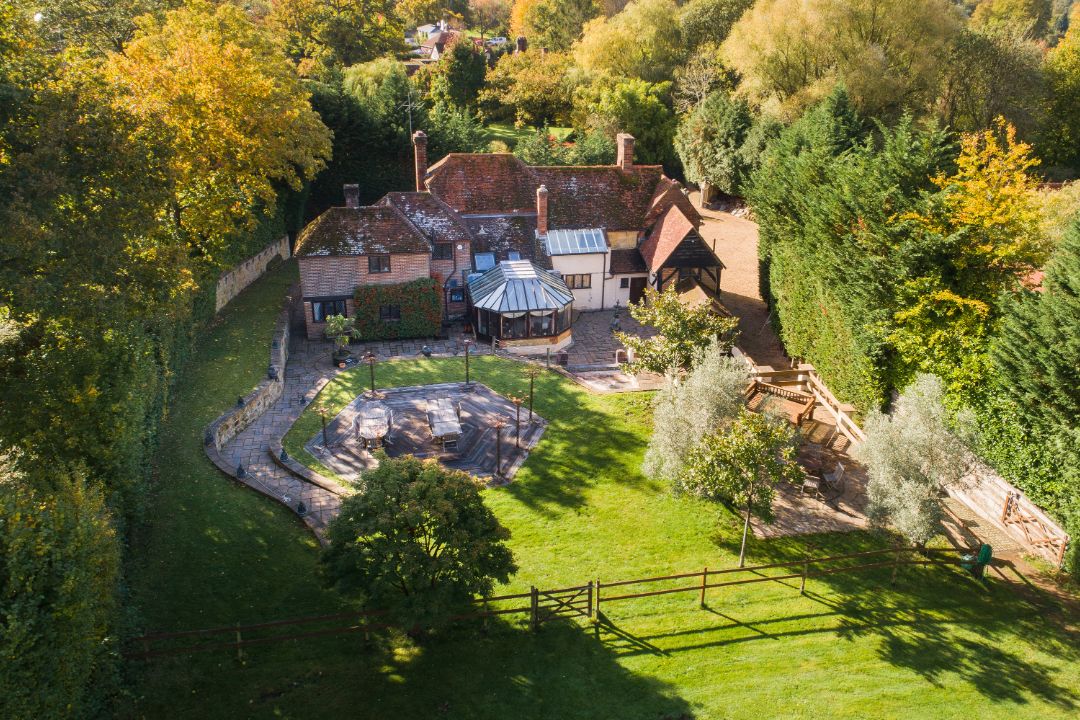 Richard Branson Shamley Green Backyard