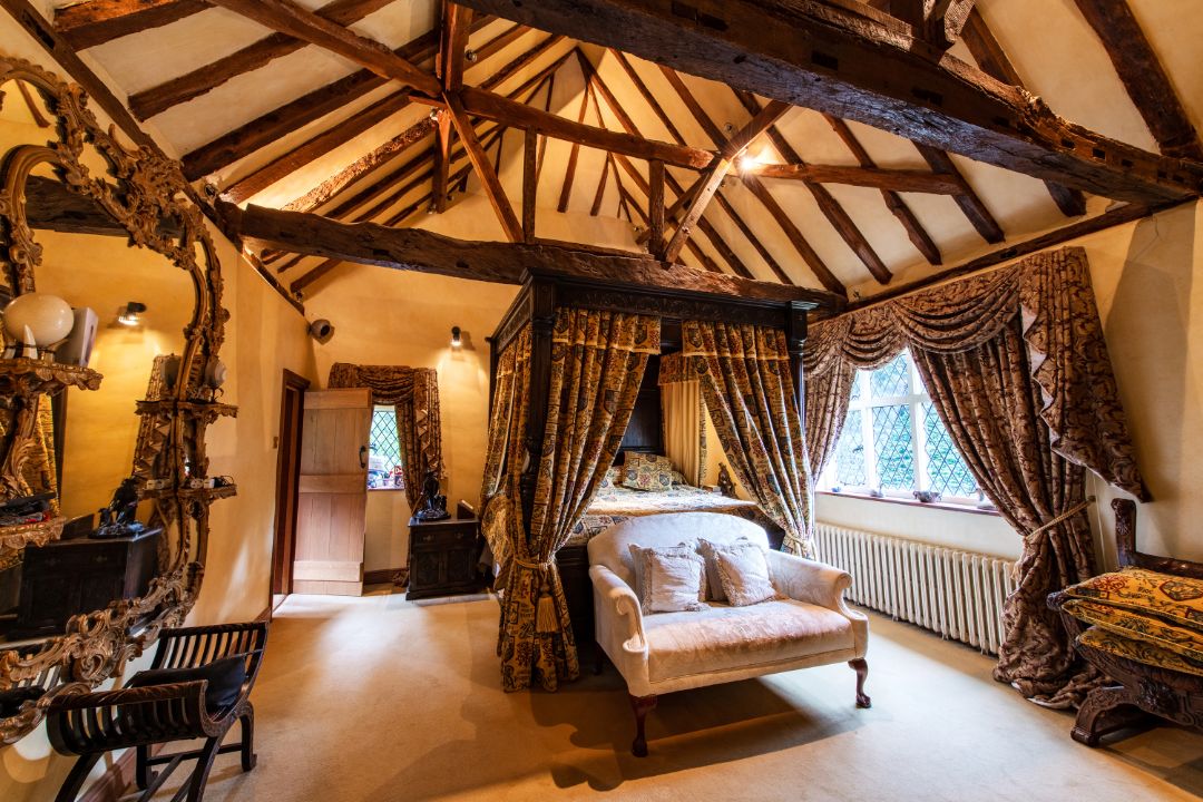 Richard Branson Shamley Green Master bBedroom