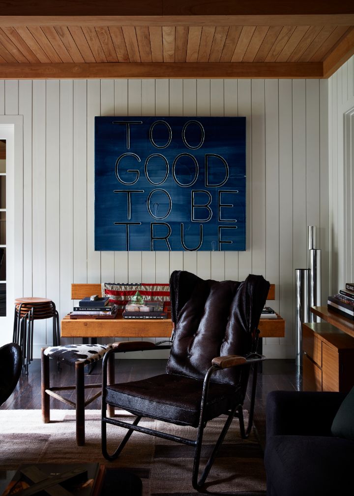 Robert Stillin Frank Greenwald East Hampton Home Office