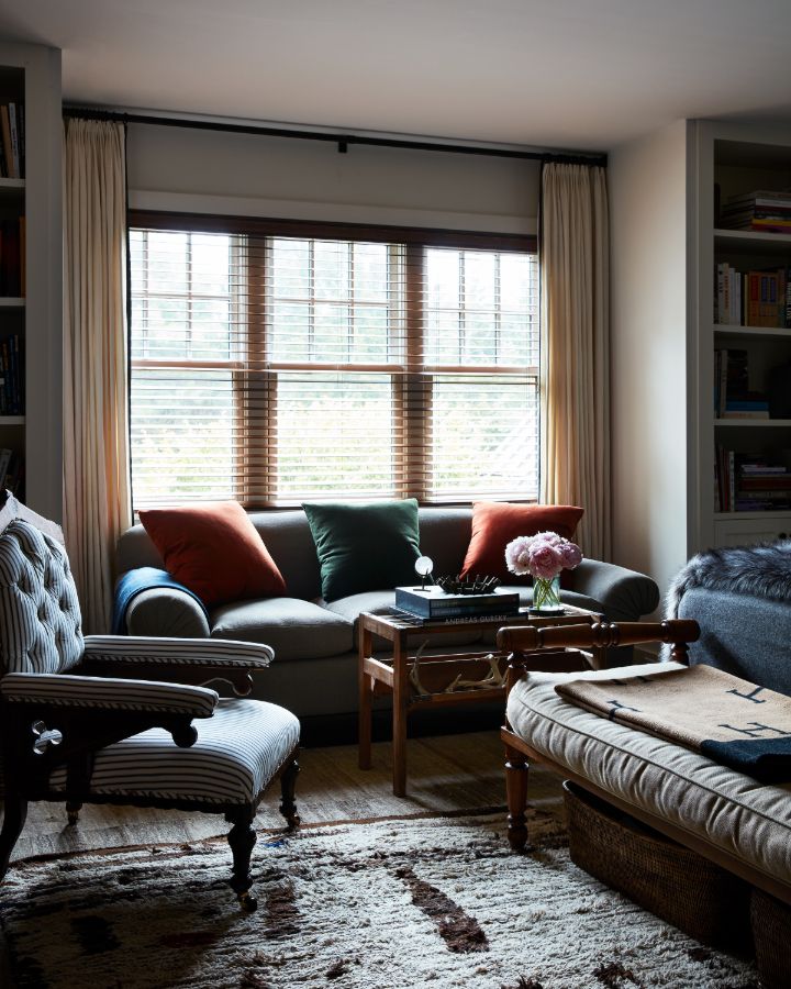 Robert Stillin Frank Greenwald East Hampton Living Room