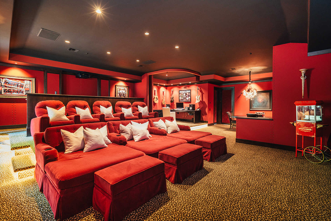 Rockstar Nikki Sixx Lists Bold Yet Serene Mediterranean Mansion For 5 6m Home Theater
