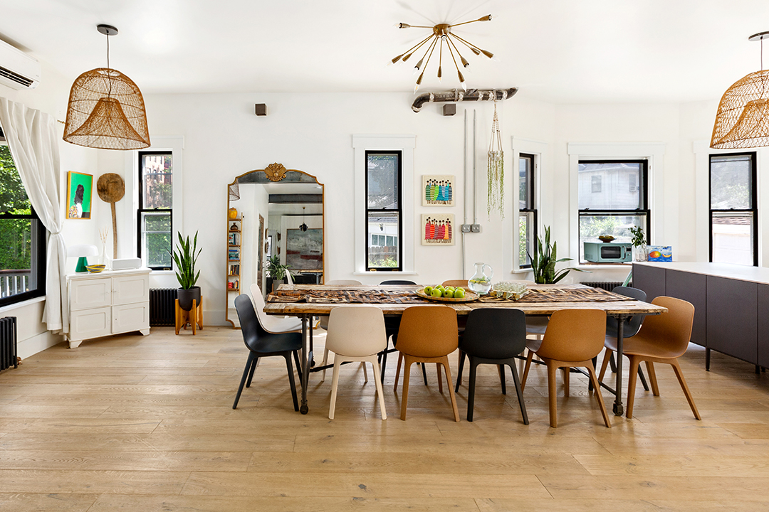 Step Inside An Eclectic And Airy Brooklyn Home Listed For 3 2m Open Dining