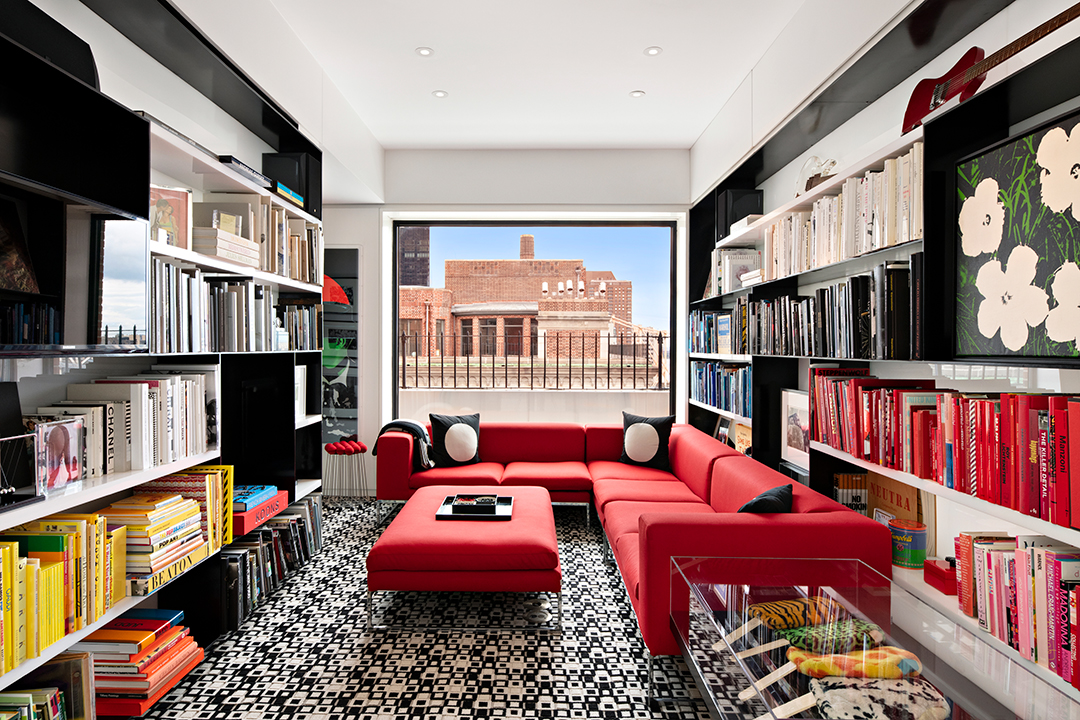 Lisa Perry Penthouse Library