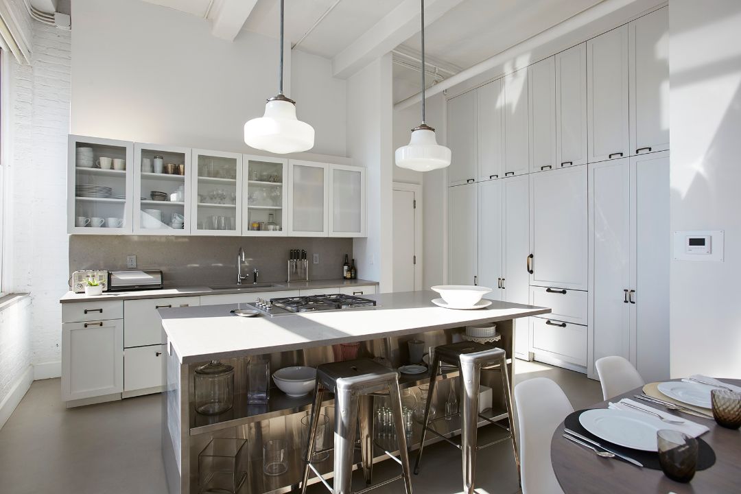 Alan Rickman West Village Condo Kitchen