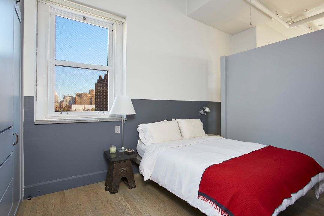 Alan Rickman West Village Condo Bedroom