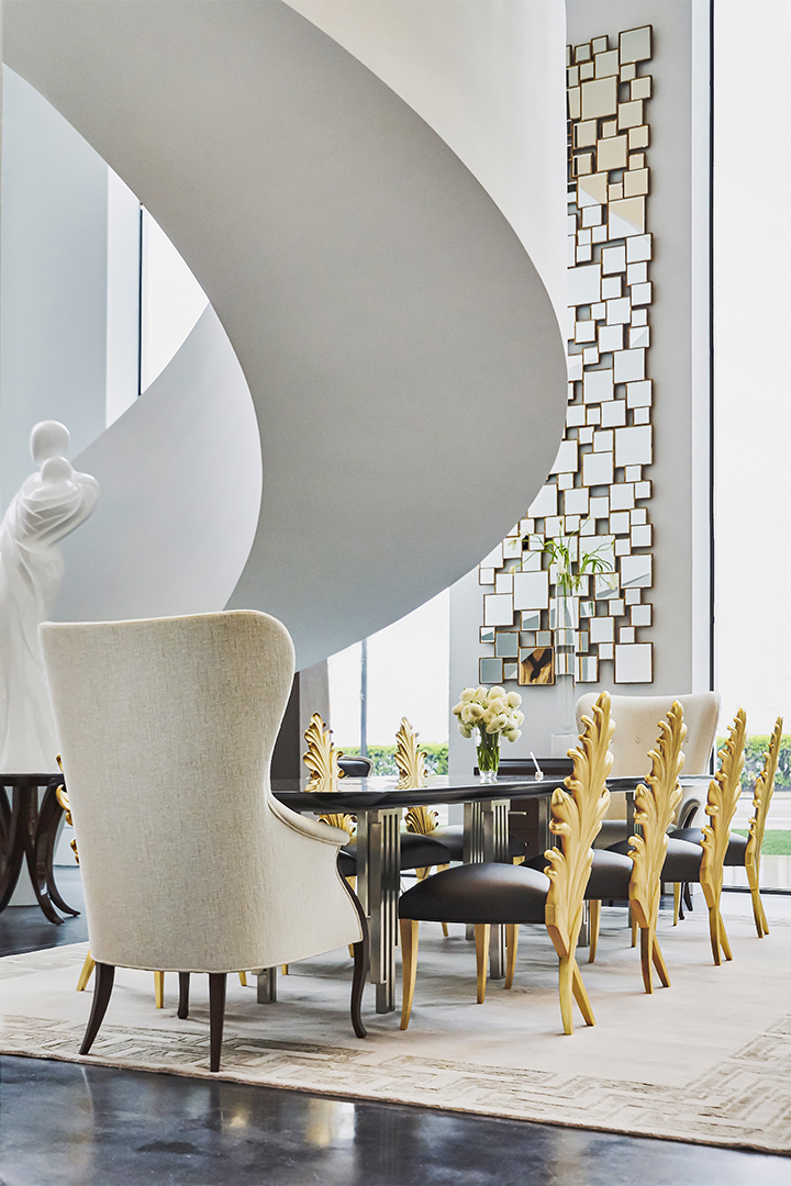 Create Light And Drama In The Home With Mirrors Great Room