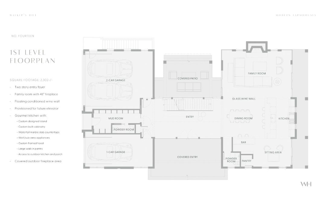 Darien New Construction Home Floor I