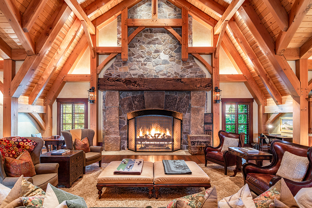 Explore A 25m Utah Retreat On 20 Breathtaking Acres Fireplace B
