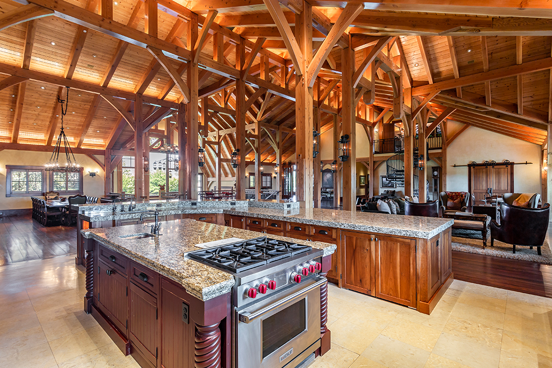 Explore A 25m Utah Retreat On 20 Breathtaking Acres Kitchen