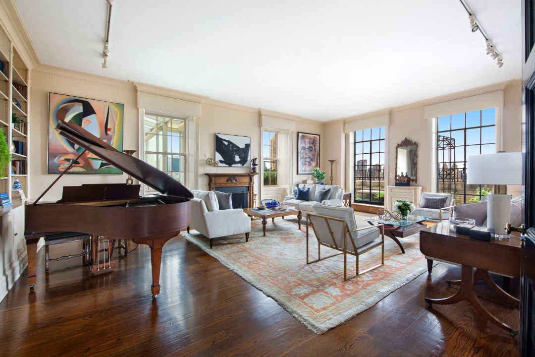 Leonard Bernstein Ues Park Ave Apartment Living Room I