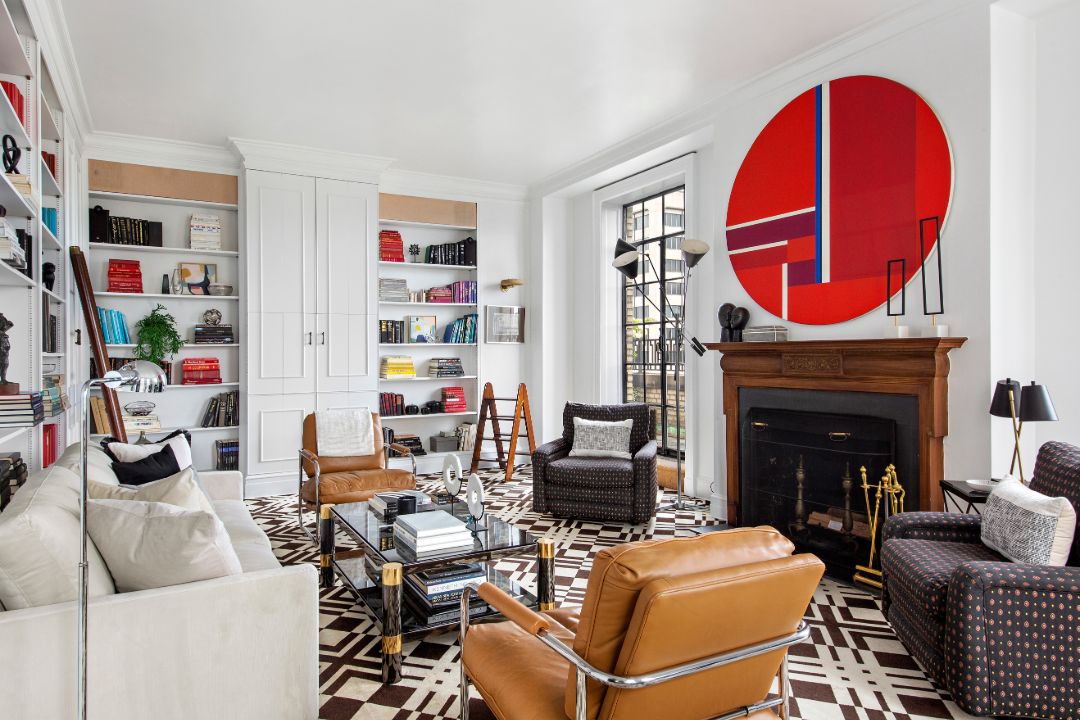 Leonard Bernstein Ues Park Ave Apartment Living Room II