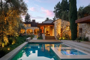Masterful Tuscan Style Villa With Modern Twists Lists Asks 20m In Beverly Hills Exterior