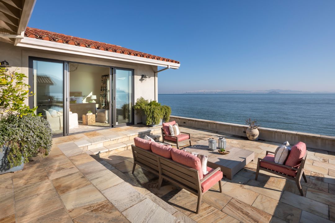 Robin Williams Bay Area Home Patio