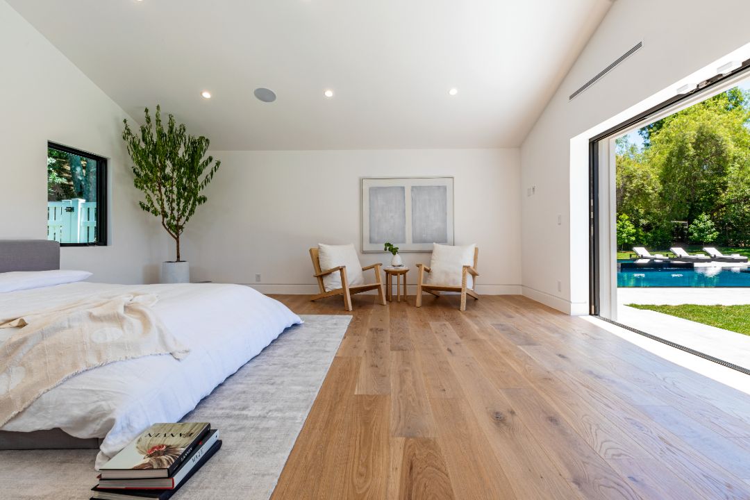 Scott Disick Hidden Hills Farmhouse Bedroom