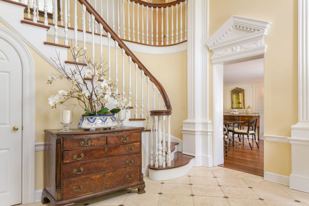 Sharon Ny English Country Estate Foyer