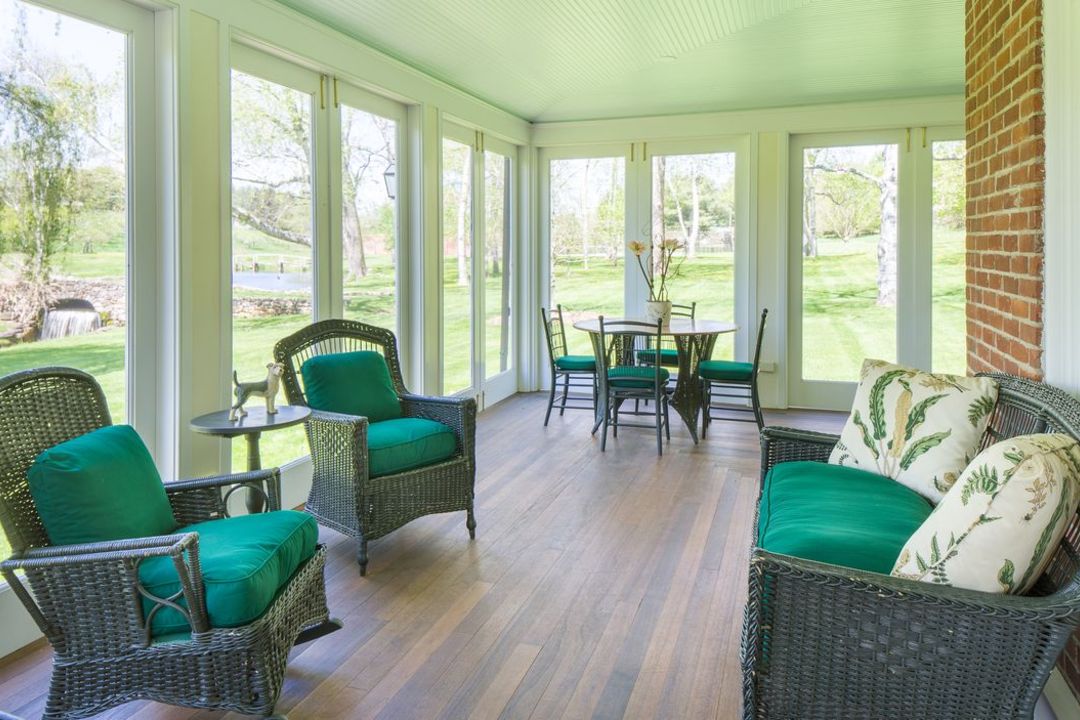 Sharon Ny English Country Estate Sunroom