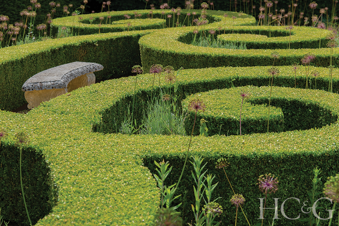 Spiral Studded With Alliums