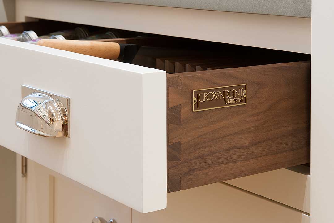 The Incredible Story Of Crown Point Cabinetry Walnut Drawer