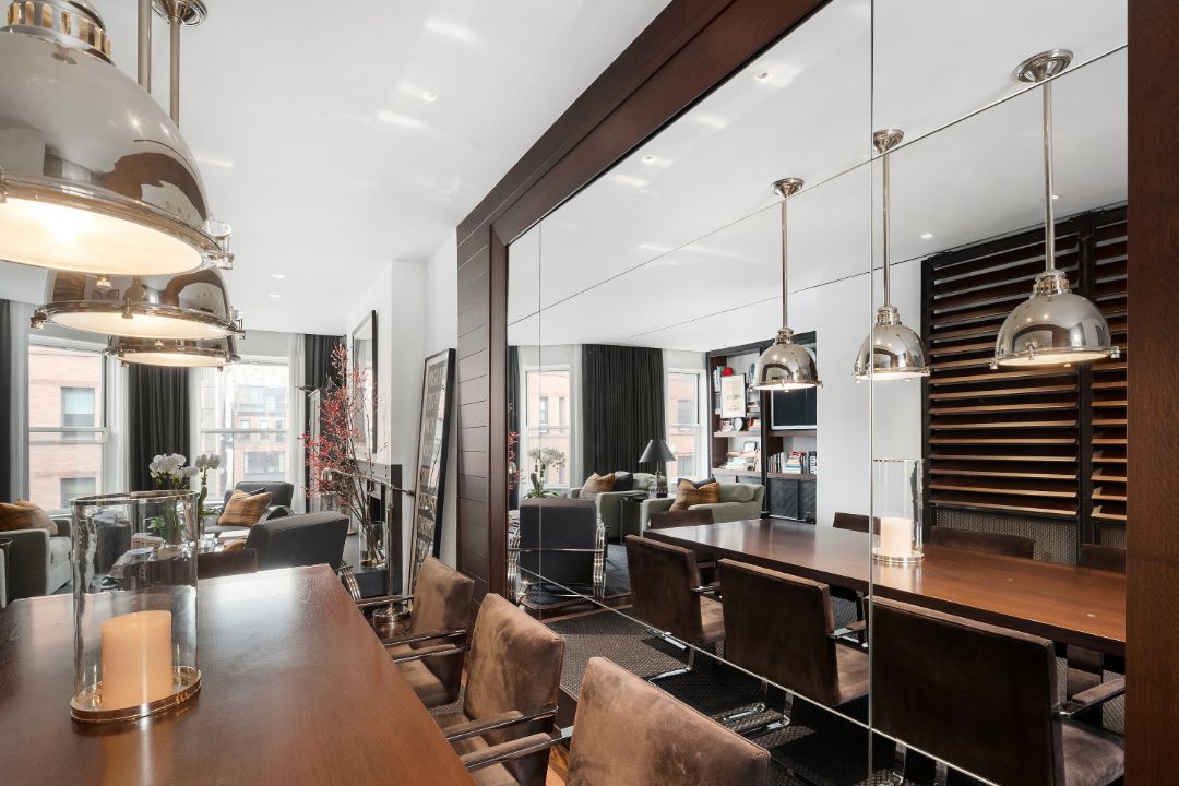 Upper West Side Coop Ralph Lauren Dining Room