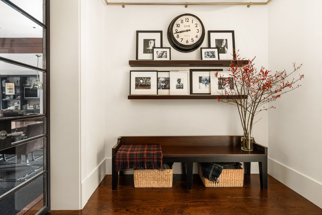 Upper West Side Coop Ralph Lauren Entry Bench