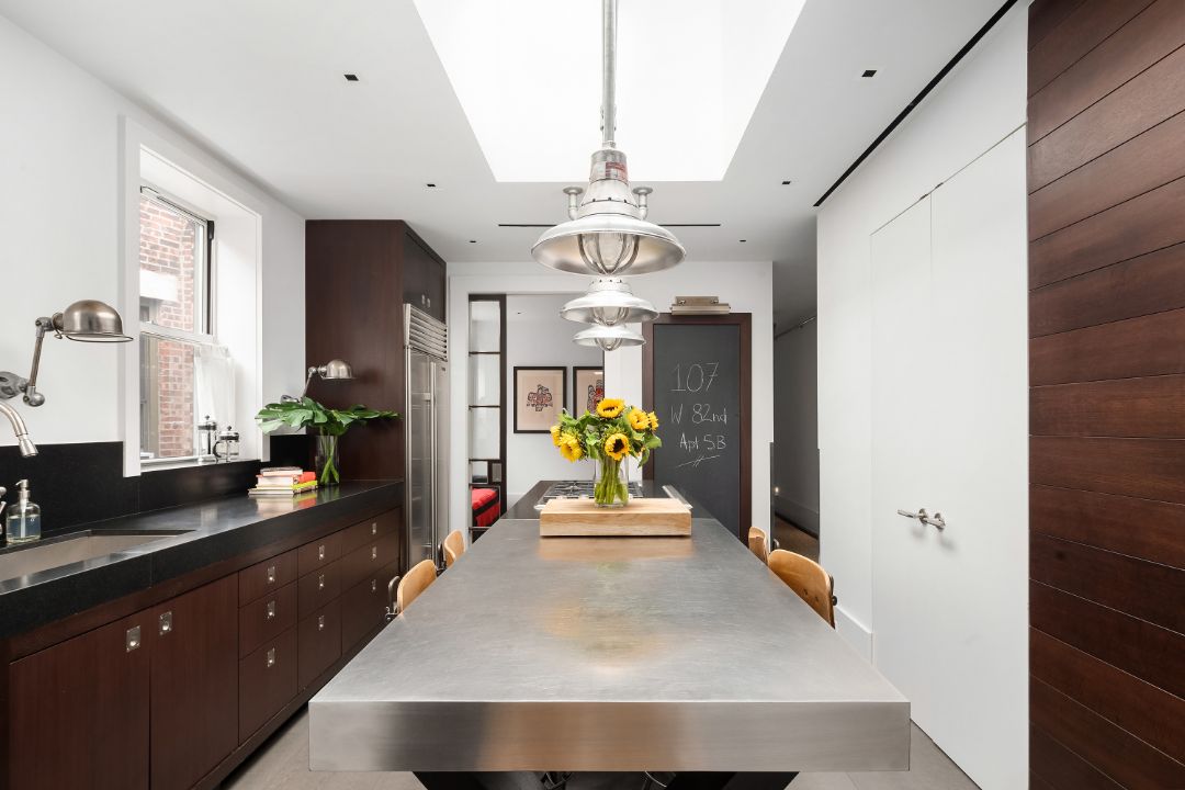 Upper West Side Coop Ralph Lauren Kitchen Island