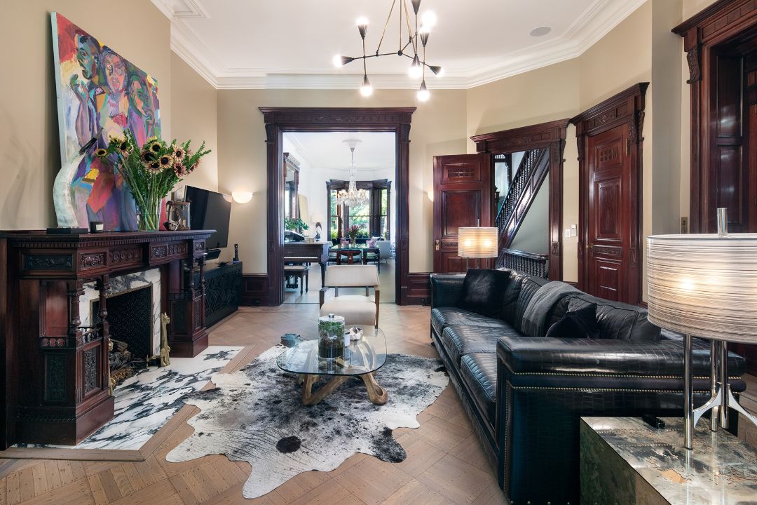 43 Eighth Ave North Slope Brooklyn Townhouse Living Room I