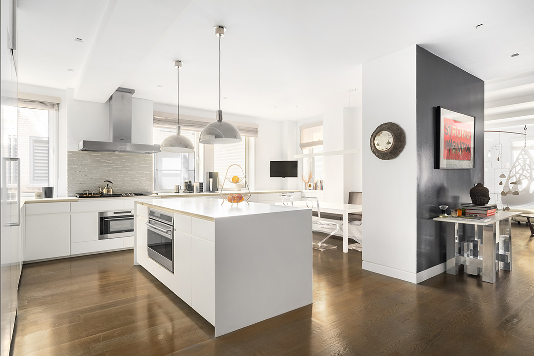 Lenox Hill Duplex Kitchen Overview