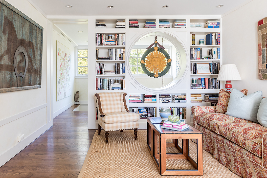 Actress Candice Bergens East Hampton Home Lists For The First Time 72 Lily Pond Lane Den
