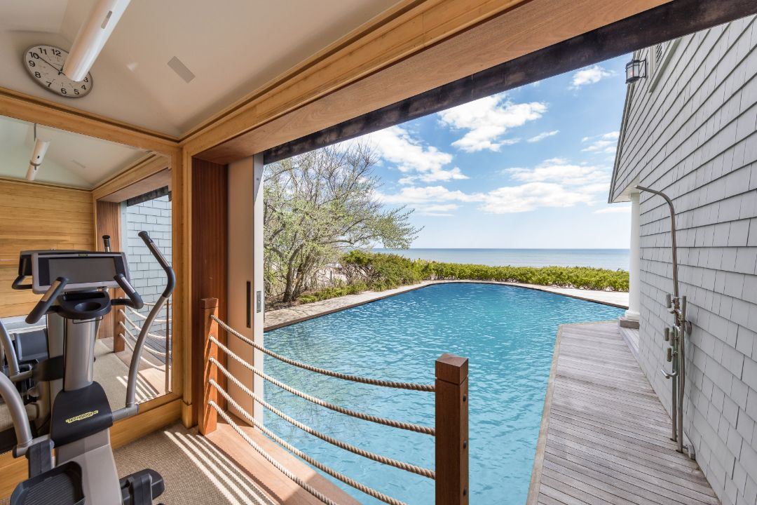 Bernie Madoff Montauk Beach House Gym Views