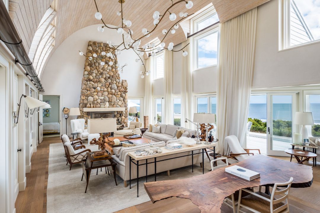 Bernie Madoff Montauk Beach House Great Room
