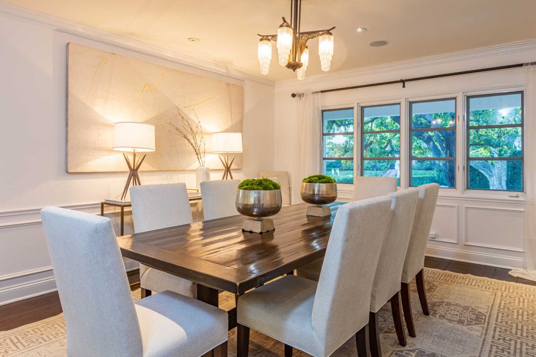 Estelle Getty Golden Girls Los Angeles Home Dining