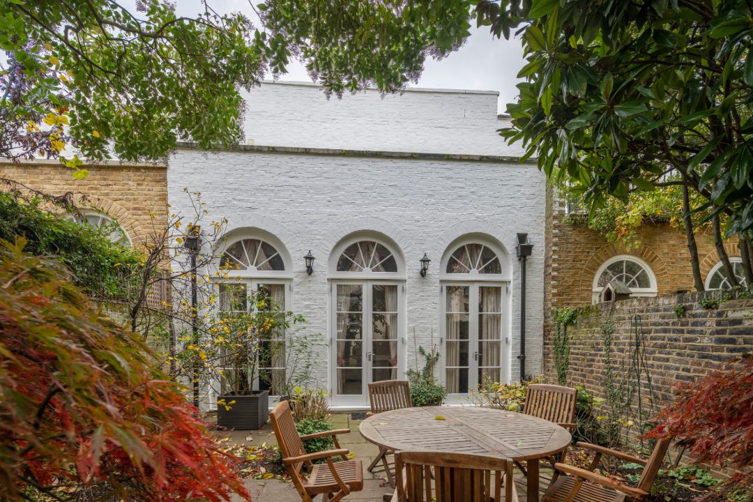 Hg Wells Regents Park London Rear Garden