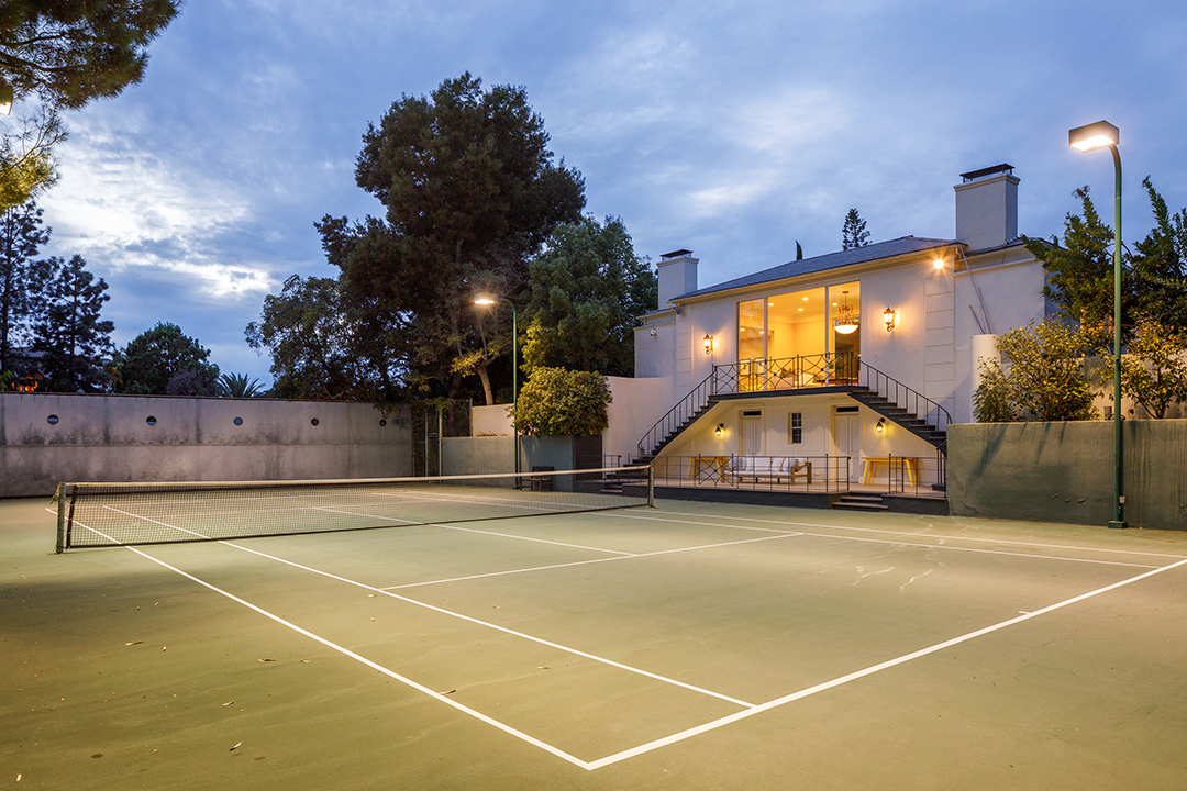 Prestigious Hilton Family Estate Designed By Paul R Williams Lists For 75m Tennis