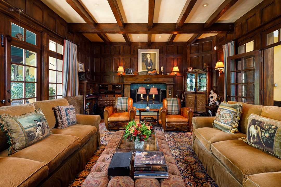 Priscilla Presley Has Left The Building And Just Sold Her Beverly Hills Home Great Room