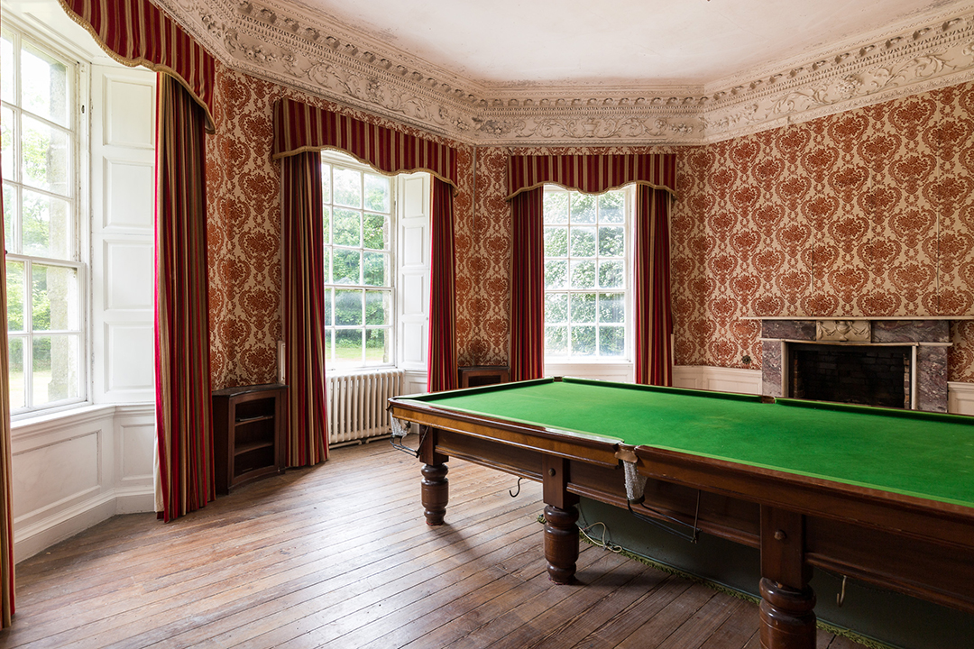Restoration Ready A Regal Ireland Mansion In Need Of Love Asks 1 2m Billiard Room