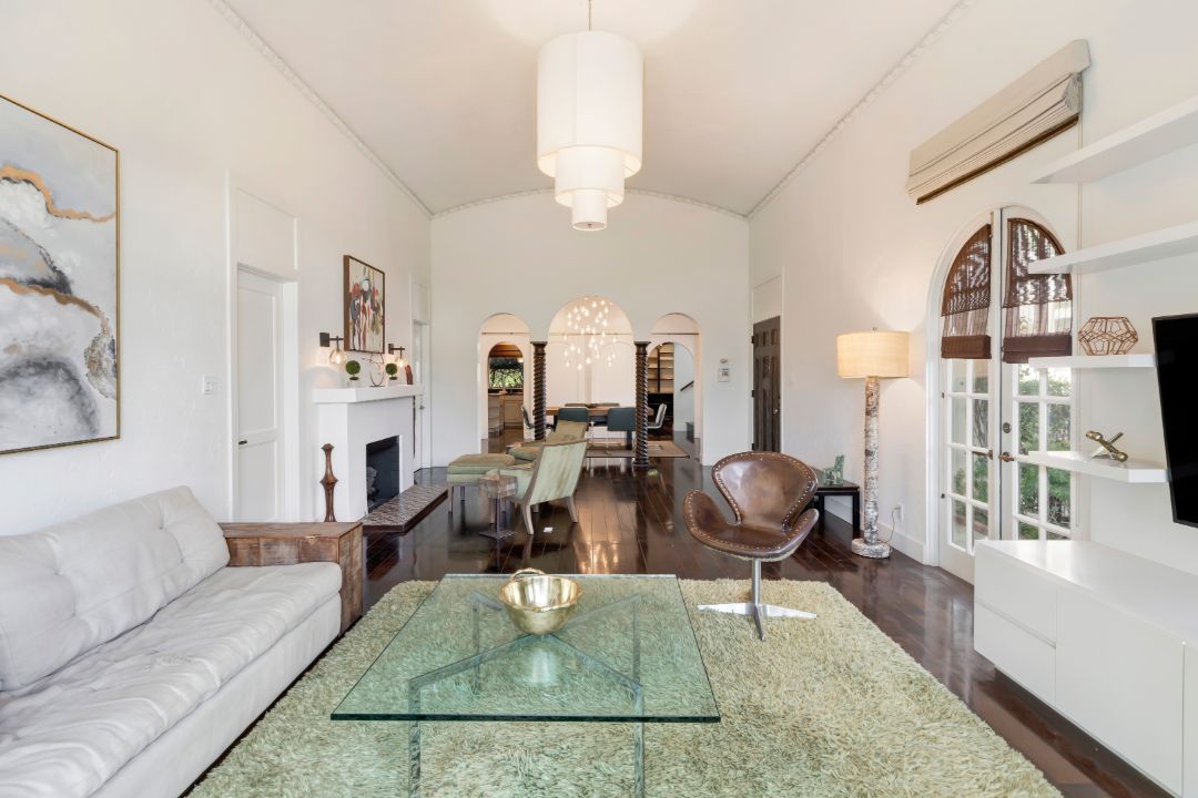Seth Rogen West Hollywood Sold Living Room II