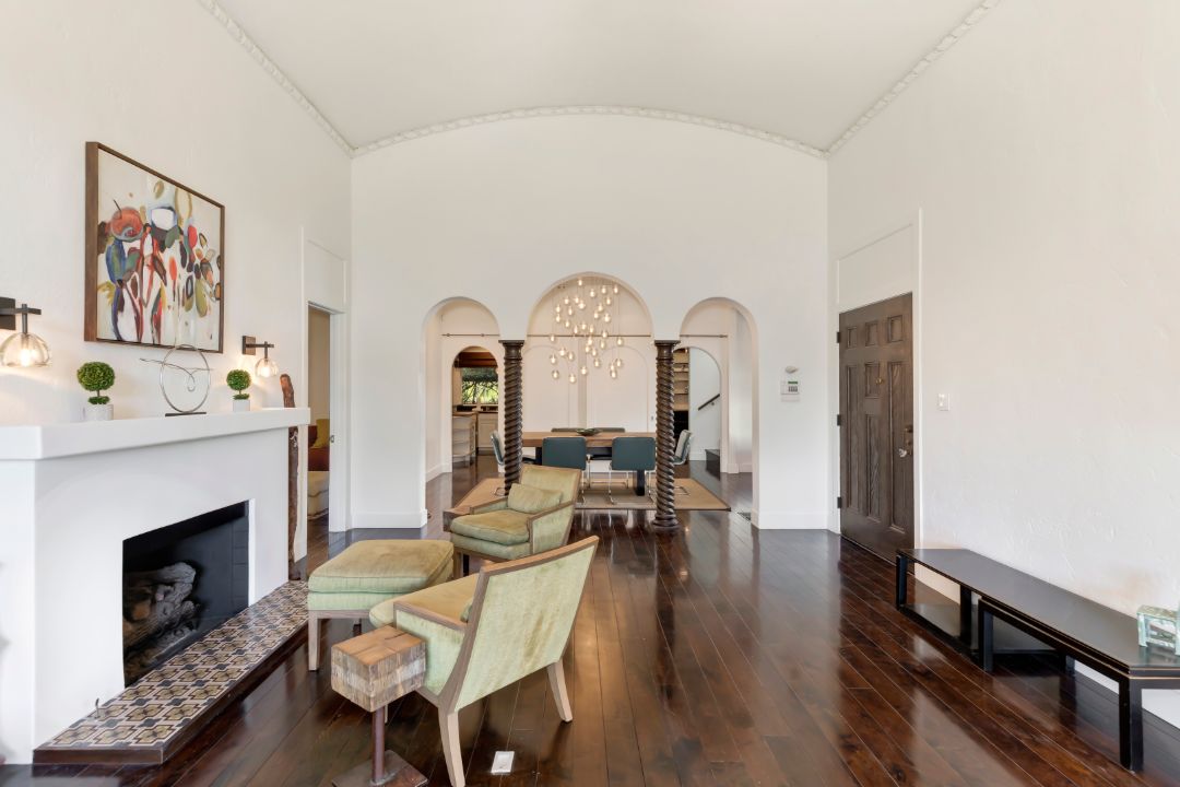 Seth Rogen West Hollywood Sold Fireplace