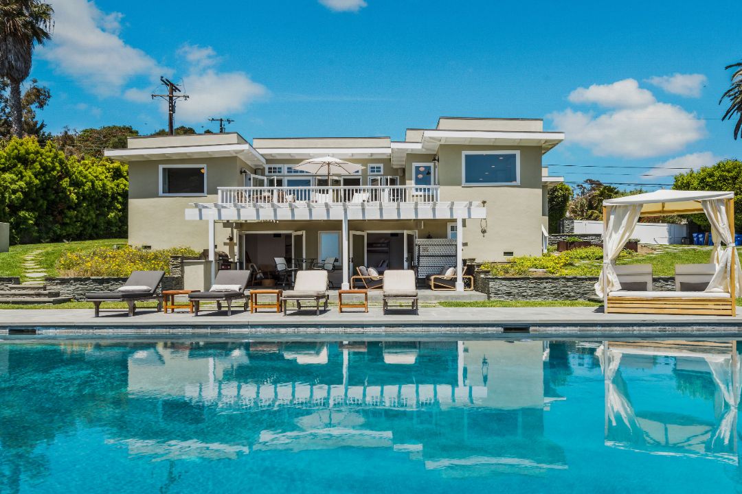 Shaun White Malibu Mansion Pool