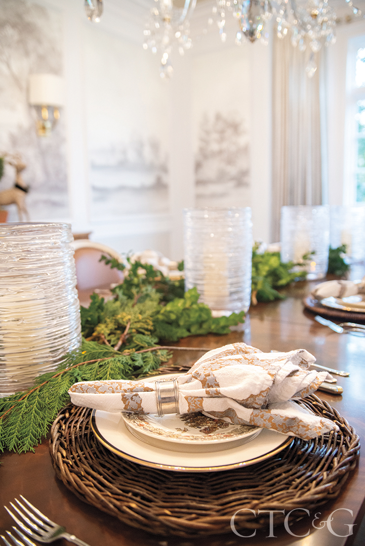 Table Setting In Dining Room