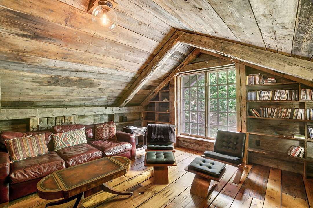 Equestrian Vermont Estate Living Area