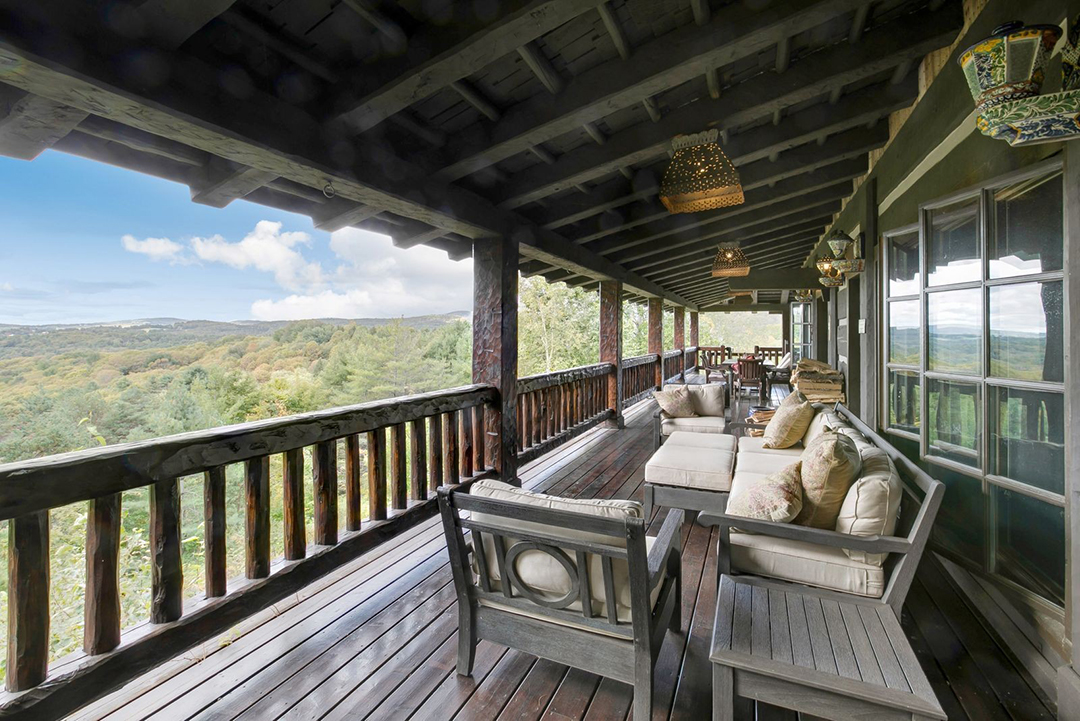 Equestrian Vermont Estate Patio