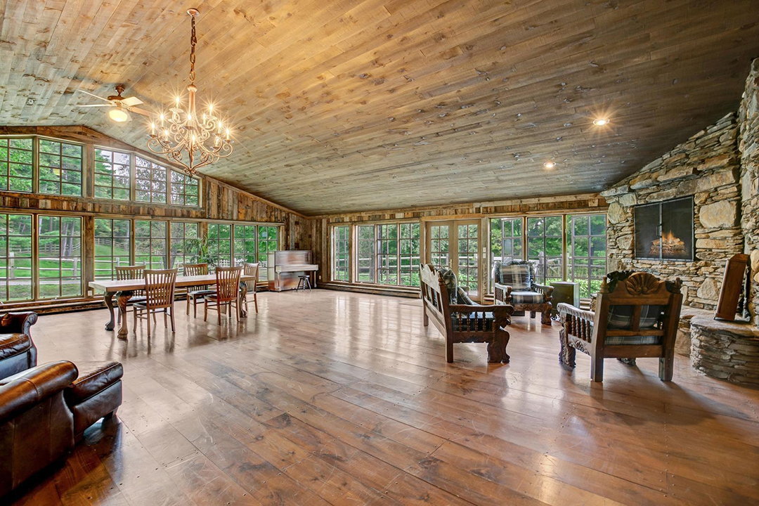 Equestrian Vermont Estate Views Major Living Area
