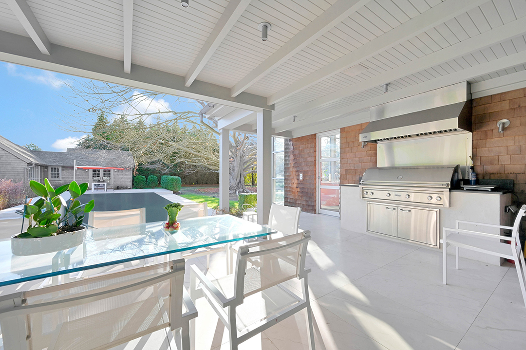 Never Before Available Bridgehampton Home Porch