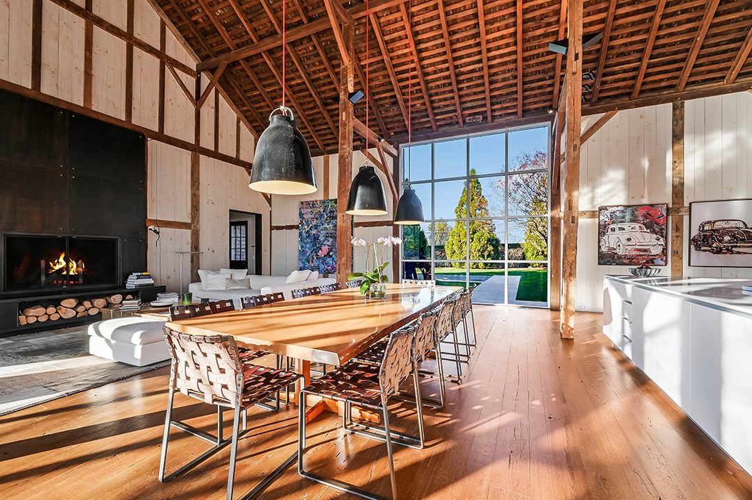 Never Before Available Bridgehampton Home Dining
