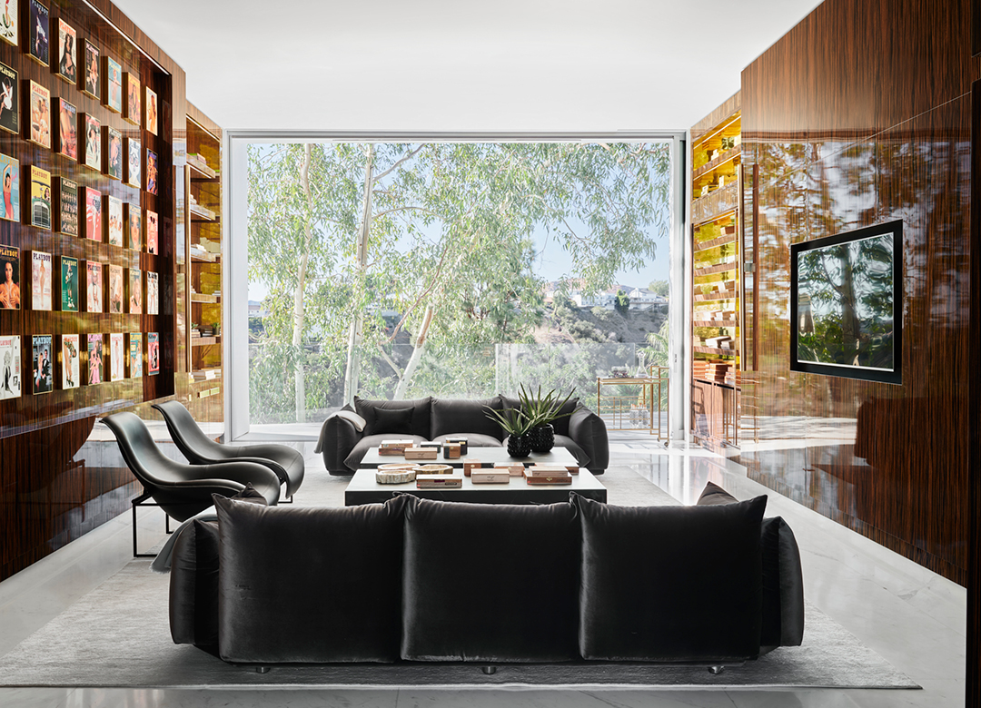 Americas Most Expensive Home Will Soon Hit The Market In Bel Air Living Room