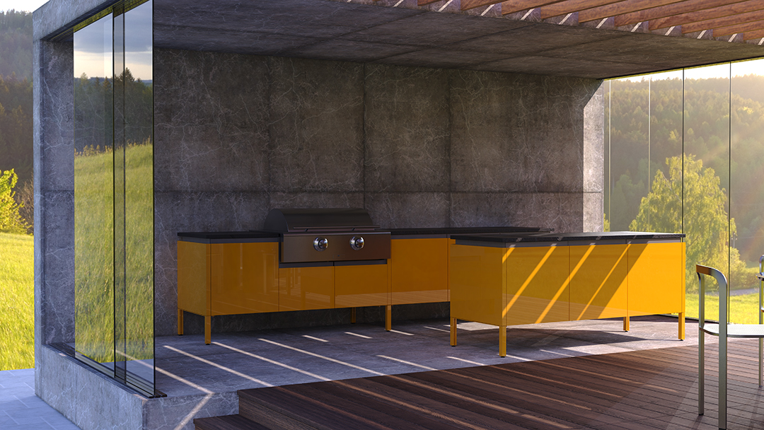 Brown Jordan Outdoor Kitchen Elements