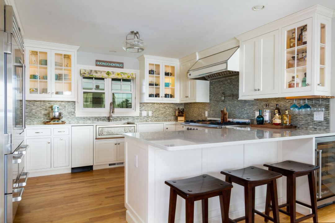 Central Beach Quonnie Charlestown Beach House Kitchen