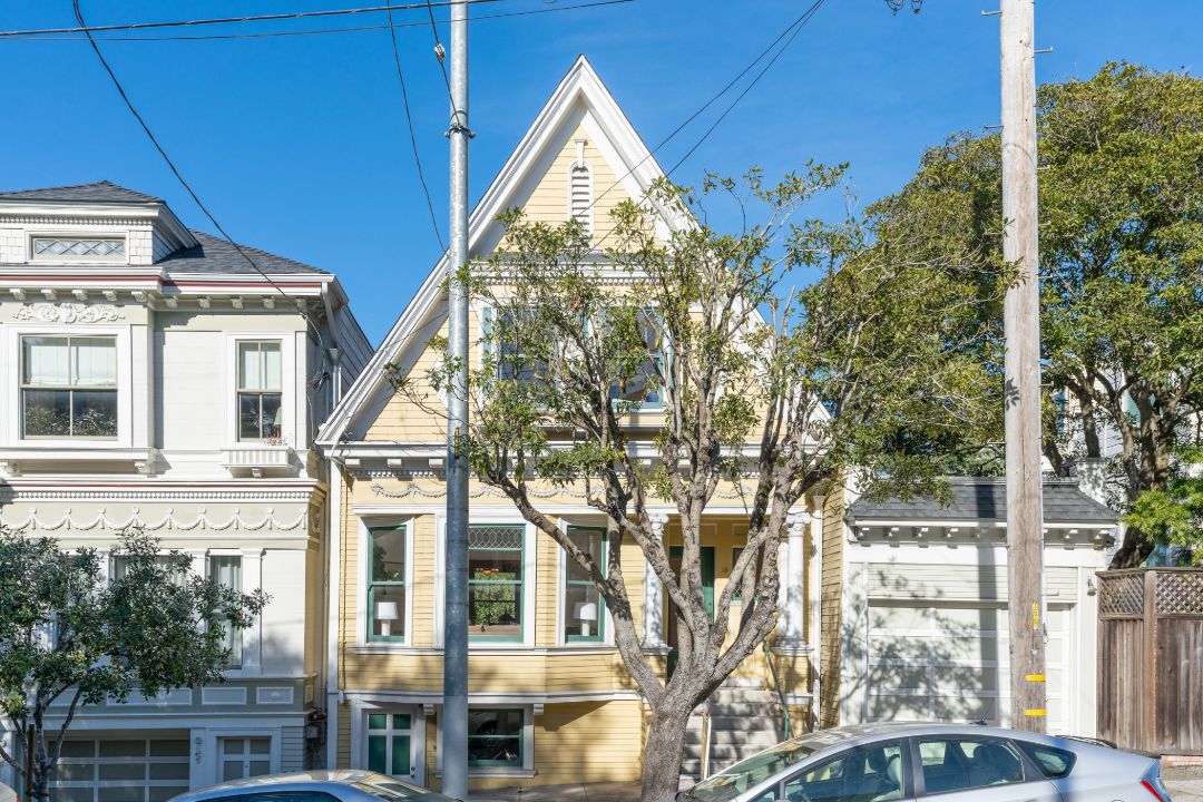 Cole Valley San Francisco Victorian Street View